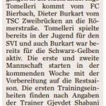 Bericht aus dem Pfälzischer Merkur