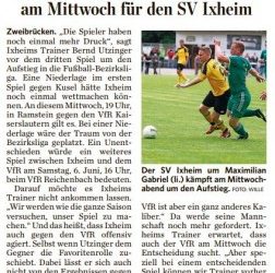 Bericht aus dem Pfälzischen Merkur