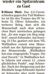 Bericht aus dem Pfälzischen Merkur