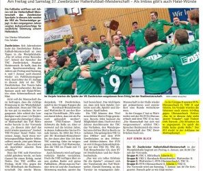 Stadtmeisterschaften an diesem Wochenende